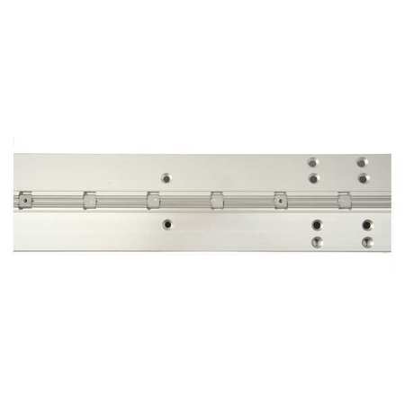National Guard 1-9/16" W x 83" H Anodized Aluminum Continuous Hinge HD1100A-83