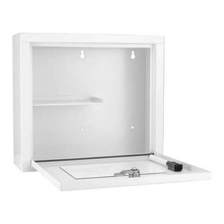 Barska Supply Cabinet, White, 9-29/64" Overall H CB12820