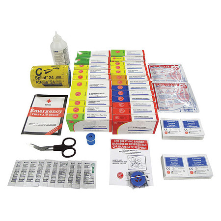 ZORO SELECT First Aid Kit Refill, Cardboard, 50 Person 9994-2020