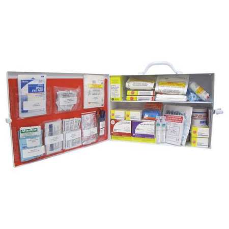 Zoro Select First Aid Station, Metal, 100 Person 9999-7512