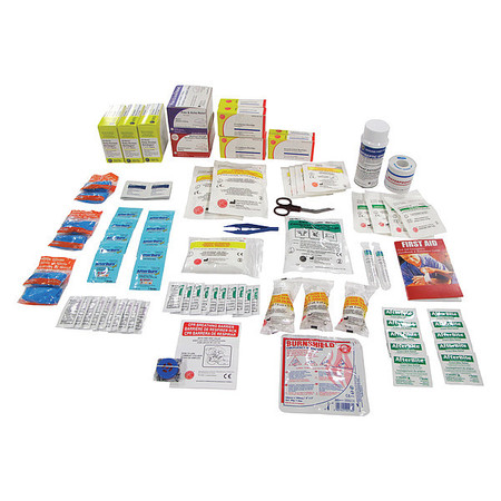 ZORO SELECT First Aid Kit Refill, Cardboard, 100 Person 9994-7512