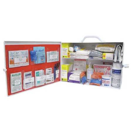 Zoro Select First Aid Station, Metal, 100 Person 9999-7500