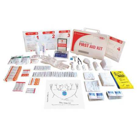 ZORO SELECT First Aid kit, Plastic, 50 Person 9999-2160