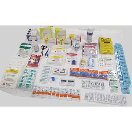 ZORO SELECT First Aid Kit Refill, Cardboard, 100 Person 9995-7500