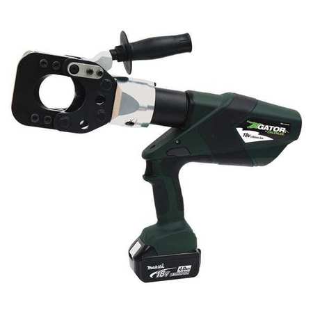 GREENLEE Cordless Wire Cutter, 18 V DC, Li-Ion Battery, Gator Series ESG55LX11