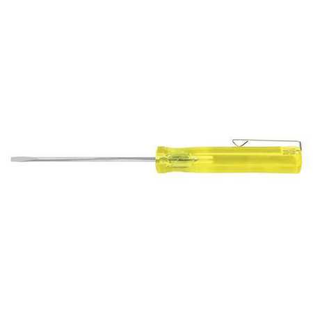 Stanley Pocket Clip Slotted Screwdriver 3/32 in Round 66-102-A