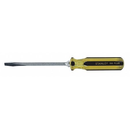 STANLEY General Purpose Keystone Slotted Screwdriver 5/16 in Round 66-176-A