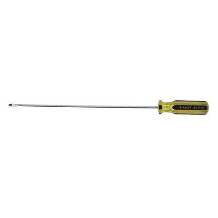 STANLEY General Purpose Cabinet Slotted Screwdriver 1/8 in Round 66-116-A