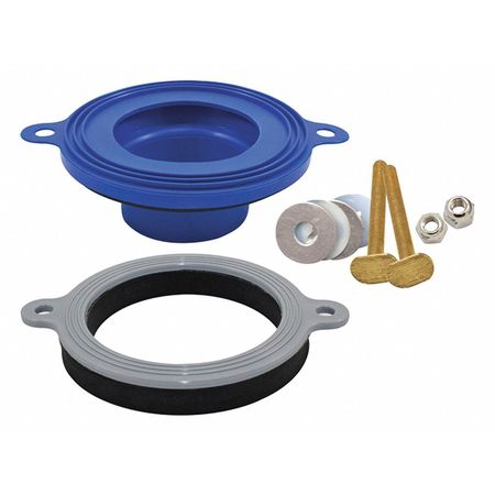Fluidmaster Wax-Free Seal, Blue, Rubber 7530P8G