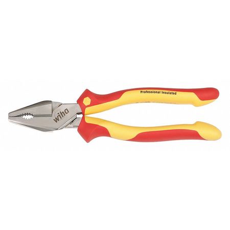 Wiha Linesman Pliers, 9" L, Jaw 1-5/32" W 32820