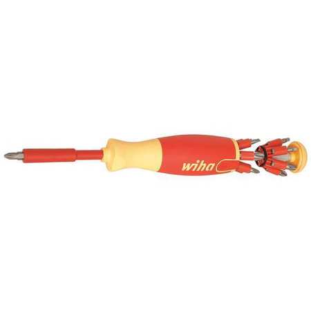 WIHA Bit Holder, 1/4" Drive Sz, 1/4" Shank Size 38050