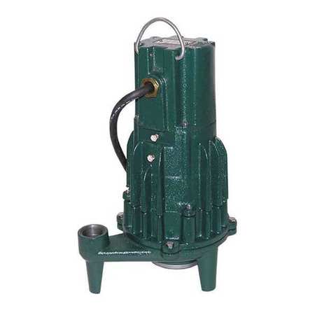 Zoeller Grinder Pump, 1.5 HP, 230V, CRB/CMC 819-0009