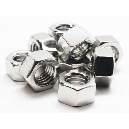 Foreverbolt Hex Nut, M4-0.70, 18-8 Stainless Steel, Not Graded, Advanced Corrosion Resistance, 2.90 mm Ht FBHEXNM4P100