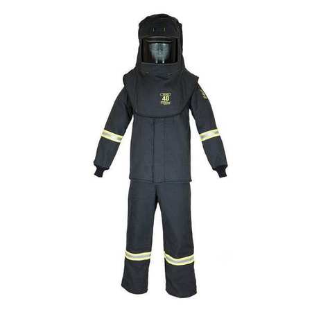 Oberon TCG40™ Series Arc Flash Hood, Coat, & Bib Suit Set TCG4B-L