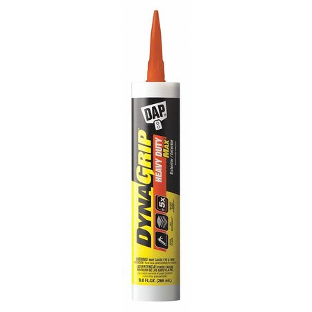 DAP Construction Adhesive, 9.0 oz, Cartridge, White, Hybrid Polymer Base 27511