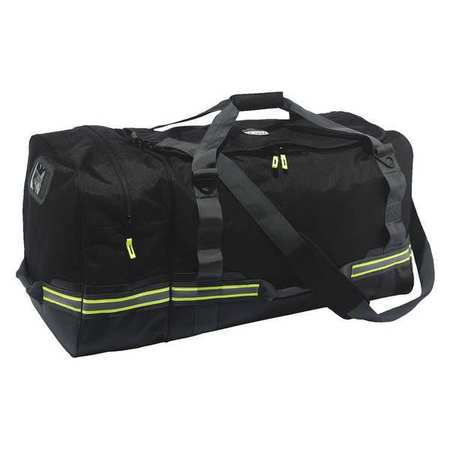 ERGODYNE Fire/Safety Gear Bag, Black, Polyester 5008
