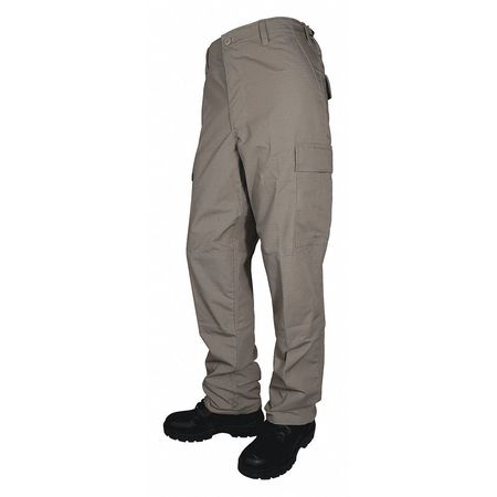 Tru-Spec Mens Tactical Pants, Size L/36, Khaki 1829