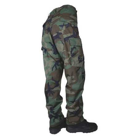 Tru-Spec Mens Tactical Pants, Size R/40, Woodland 1831