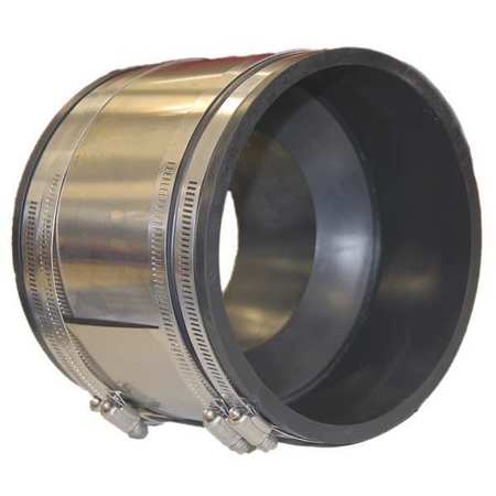 ZORO SELECT Shielded Ring Coupling, 4.3 psi DX1056-66SR