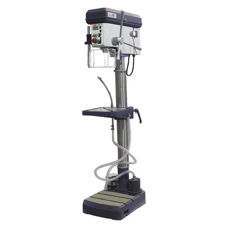 DAYTON Floor Drill Press, Belt Drive, 2 hp, 240 V, 15 3/4 in Swing, Variable Speed 53UG99