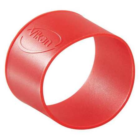 VIKAN Rubber Band, Size 1-1/2", Red, PK5 98024
