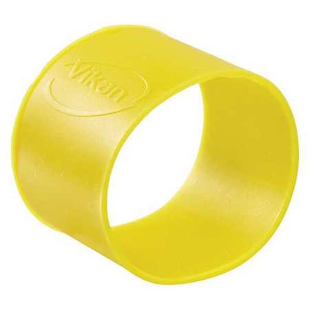 VIKAN Rubber Band, Size 1-1/2", Yellow, PK5 98026