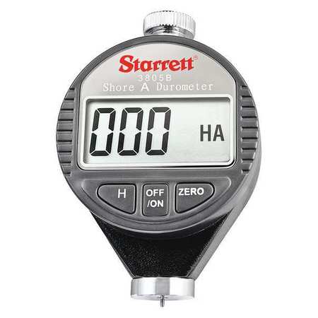 Starrett Handheld Digital Durometer, Shore A Scale 3805B