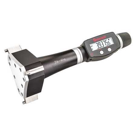 STARRETT Internal Micrometer, 3-1/4 to 4" Range 770BXTZ-4