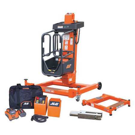 Jlg Personnel Lift, Push-Around Drive, 330 lb Load Capacity, 6 ft 6 in Max. Work Height FTCOMBOPK