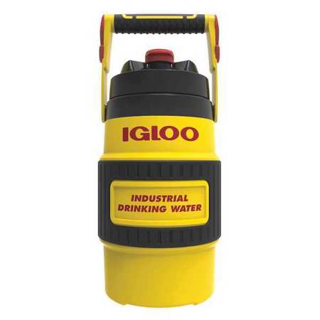 Igloo Beverage Cooler, Yellow Body, 80 oz. Cap. 31008