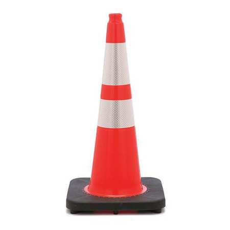ZORO SELECT Traffic Cone, 10 lb., Orange Cone Color RS70045SR3M64