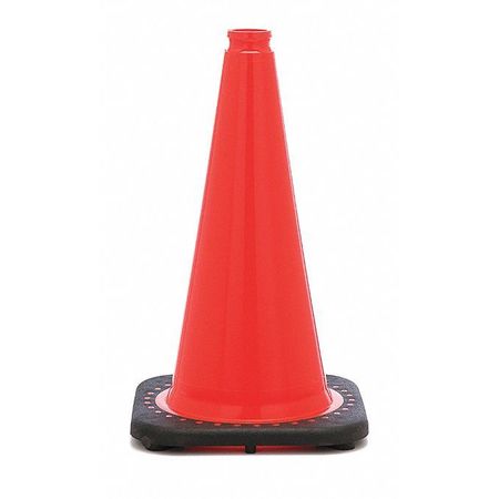 ZORO SELECT Traffic Cone, 3 lb., Orange Cone Color RS45015C