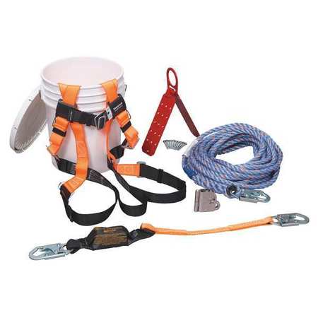 Honeywell Miller Fall Protection Kit, Size: L/XL BRFKT50-Z7/50FT