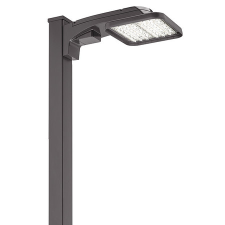 LITHONIA LIGHTING LED Area Luminaire, 130W, 18572 lm, 7-3/4"H KAX1 LED P3 50K R5 MVOLT RPA DDBXD