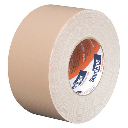 Shurtape Tape, Duct Type, 72mm Duct Tape W PC 618 BEI-72mm x 55m-16 rls/cs