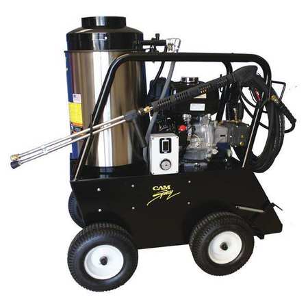 Cam Spray Medium Duty 3000 psi 3.0 gpm Hot Water Gas Pressure Washer, Volts/Phase: n/a 3030QH