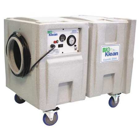 Bioklean HEPA Negative Air Machine, 15 Amps, 31" H GK2000