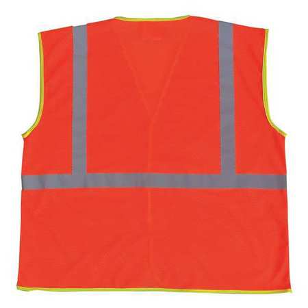 Condor U-Block Vest, Class1 Orange/Red, 2XL/3XL 53YK37