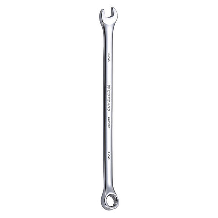 Westward Combination Wrench, SAE, 1/4"Size, 12Points 53YV97
