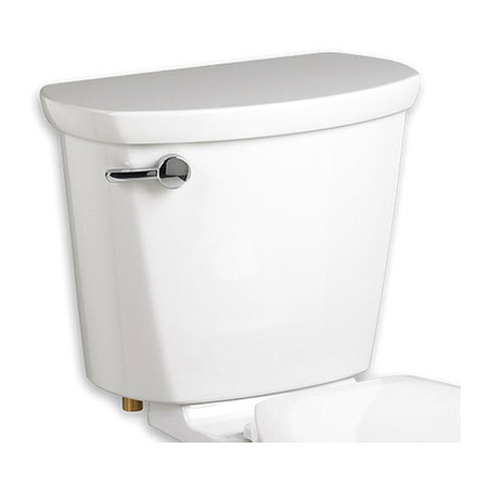 AMERICAN STANDARD Cadet Pro 12"R Tank W/Tcld Wht, 1.28 gpf, Cadet Flushing System, Elongated, White 4188A.164.020