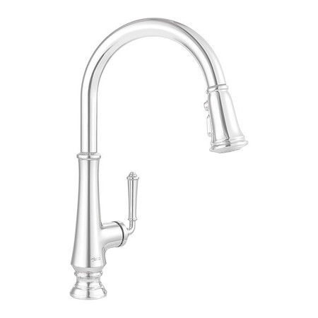 AMERICAN STANDARD Lever Handle, Single Hole Only Mount, 1 Hole Delancey Pull-Down Kitchen Ch 4279.300.002