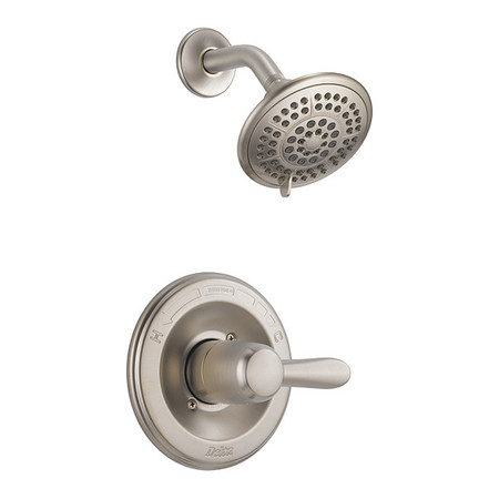DELTA Faucet, Shower Only Tub / Shower Faucet, Stainless, Wall T14238-SS