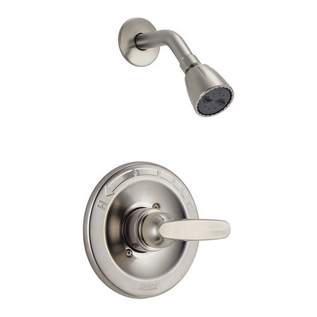 DELTA Faucet Shower Only Tub / Shower Faucet, Stainless BT13210-SS