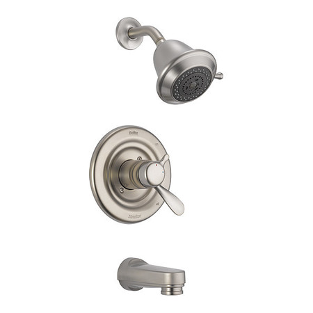 DELTA Faucet, Tub & Shower Tub / Shower Faucet, Stainless T17430-SS