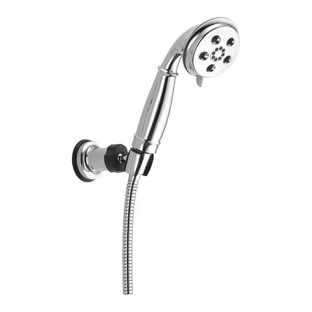 DELTA Faucet, 3-Setting Adjustable Hand Shower, Chrome, Wall 55433