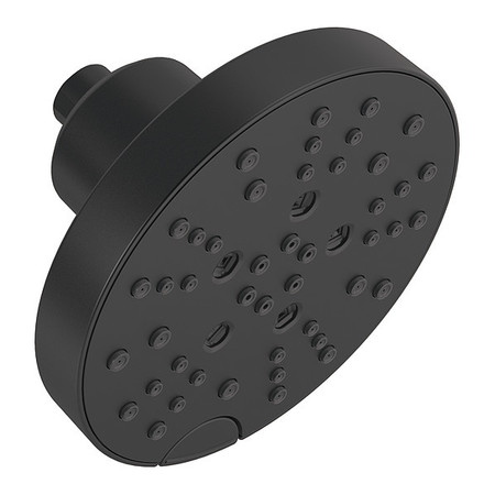 DELTA Faucet, Shower Head Showering Component Faucet, Matte Black 52668-BL