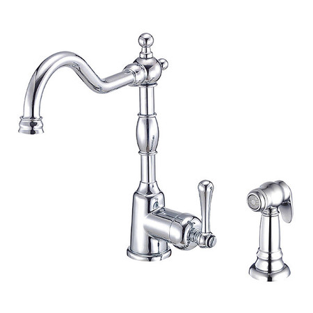 Danze Kitchen Faucet w/Spray, 1-Handle, Chrome D401157