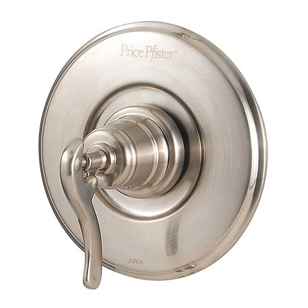 Pfister Tub/Shower Valve Trim, 1-Handle, Nickel R89-1YPK