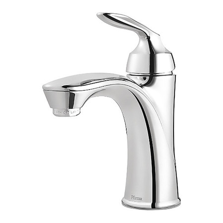 PFISTER Single Handle 1  or 3 Hole Bathroom Faucet, Polished chrome LG42-CB1C