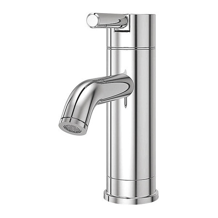 PFISTER Single Handle 1 or 3 Hole Bathroom Faucet, Polished chrome LG42-NC00